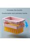 2-in-1 Dual-Layer Soap Dish & Mesh Foam Saver Container - Drainage Soap Storage Holder for Kitchen & Bathroom - 5
