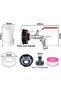 Tank faucet - Alloy tank adapter, threaded connector for IBC and garden hose, rainwater harvester accessory kit - 2
