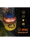 Outdoor Waterproof Hanging Solar Lantern Hummingbird Design Metal Bird Decoration LED Lantern Ideal for Patio Courtyard Lawn Garden - 4