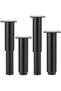 Furniture hardware, furniture legs, table legs, kitchen legs, metal cabinet legs, metal legs, suitable for sofas, armchairs, tables, TVs, 4 pieces...