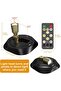 2-Pack LED Indoor Spotlights - Wireless Dimmable Display Lights - Plants - Artwork - Portraits (Black) - 4