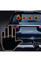 Interactive 203 LEDs Amber Car Gesture Indicator Light 4 Gestures Remote - 4
