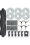 Geschikt voorDreame L10s Pro Ultra Heat/ L10s Ultra Gen 2/ X30 Ultra/ Mova E30 Ultra Accessory Set, 1 main brush head, 6 storage bags