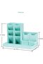 Desktop organizer, office supplies storage box, desktop accessory storage basket - 2