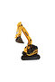 Friction Toy Excavator 20 cm Movable Bucket Hand Controlled Construction Vehicle Ages 3+ - 3