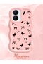 Vivo Y16 Compatible Thin Butterfly Bow Printed Soft Structure Daily Use Phone Case