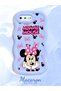 iPhone 7 Plus/8 Plus Compatible Wavy Frame Mouse Cartoon Patterned Quality Silicone Phone Case