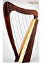 23 Strings Harp Lyre Instrument for Beginners & Professionals | Handmade Wooden Harp with Tuning Wrench
