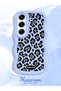 Tecno Camon 40 Pro 5g Compatible Wavy Frame Leopard Print High Quality Silicone Phone Case