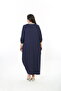 Women's Lycra Viscose Striped Plus Size Dress - 7
