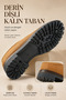 Men's Genuine Leather Moc Toe Thick Sole Lace-Up Daily Casual Shoes 39-44 - 6