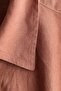 Oversized linen-blend shirt - 4