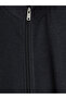 Vizyon New Season Anthracite Stand Collar Men's Zippered Sweatshirt - 5
