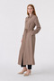 Zippered Belted Pocket Detailed Mocha Giy Çık 0333 - 4