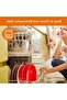 Silicone Cake Pan 20 cm 2-Piece - Round Baking Pan for Layered Cakes - Reusable and Non-Stick - Cheesecakes and Rainbow Cakes - 2