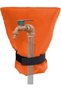 Winter Faucet Insulated Frost Protective Cover (17x21cm), Windproof Water Pipe Protector Socks for Cold Weather Outdoor Taps - 4