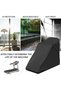 Treadmill cover, treadmill dust cover, waterproof cover, 210D Oxford cloth, 200 x 95 x 150 cm, black. - 3