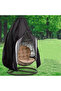 Hanging chair cover 190x115 cm, dustproof and waterproof, with zipper and drawstring. - 4