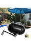Patio Parasol Accessories - Compact Parts for Center Pole Parasol with Handwheel - Suitable for Balcony, Garden, Patio, and Terrace - 5
