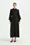 Organza Stylish Dress - Black