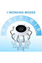 Electric head massager with red light, 10 contact points, vibration, and 5 modes. - 2