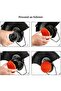 Mower spool covers - 4-piece set - for Black & Decker RC-100-P lawnmowers - mower spool covers - mower spool cover springs - mower spool covers - 5