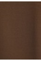 Relaxed Fit Round Neck Plain Men's Brown Short Sleeve T-Shirt - 5