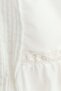 Frill-trimmed balloon-sleeved blouse - 7