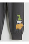 Animal Patterned Boys' Pyjamas Set - 6