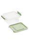 Recipient alimente cu capac verde plastic 500ml - 3