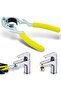 Faucet wrench - Sink aerator removal and replacement tool