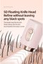 Women's shaver-women's intimate zone shaver-ladies' shaver-Mini electric shaver for ladies, 4.2x4.2x7.1 cm, white, Summer bikini line epilator - 3
