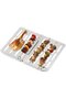 Barbecue Tool Set - Foldable Stainless Steel Camping Barbecue Plate, 22.5x16cm Portable - 2