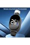 Thermometer - Shower Thermometer - Thermometer and Display - Waterproof - Water Thermometer - Suitable for Shower and Bath - Black - 6