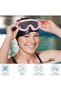 Adult Women's High-Definition Waterproof Swimming Goggles Set with Silicone Earplugs & Swim Cap - 5