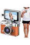 Portable digital devices – retro electronics, travel LCD with 64 GB storage, electronic devices with a bright screen, photography and construction. - 5