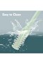 5pc Manual Double-Sided 360° Rotating Nose Hair Trimmer & Ear Spoon Cleaner (Mint Green) - 2