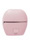 Mini Cordless Hair Straightener Rechargeable Comb Heated Bristles Rapid Heating 3 Temp Settings Portable Travel Pink