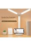 Double-headed desk lamp, LED desk lamp, five-color stepless dimming desk lamp, office lamp - 2