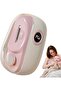 USB Rechargeable 3-Speed Silent Electric Nail Trimmer with Collector & LED Light (Pink)