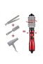 3-in-1 Rotary Hot Air Brush Hair Dryer Comb (1200W), multi-functional styler for curling & straightening. - 2