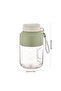 juicer & blender - 35.19 oz/1000 ml large capacity - 10 SS blades - USB Recharge - for smoothies - milkshakes - & food processing - eco-friendly - 2