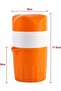 Orange 2-Pack 9x9x17.5 cm Manual Citrus Orange Lemon Juicer - 6