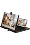Screen Magnifier Edition 3D HD Projection Magnifier for Mobile Phones Movies Videos Games Foldable Stand All Mobile Phones Black 10 inch - 5