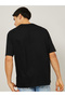 Front Graphic Print Oversized T-Shirt - 4