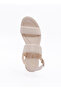 Platform Heel Strap Sandals - 4