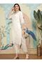 3-Piece Viscose Blend Tunic, Straight Fit Pants and Dupatta Set - 4