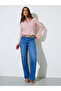 Pink Solid Bell Sleeves Fitted Shirt - 2