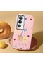 Vivo Y29 5g Compatible Case Camera Protective Pink Silicone Couple Phone Case with Bear Pattern - 2