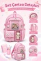 School Bag Primary School Bag Set School Bag with Toys School Bag